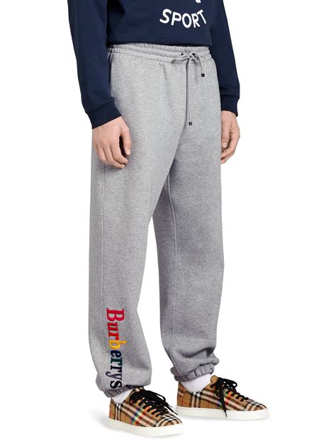 burberry sweatpants mens|burberry sweatpants haymarket pocket.